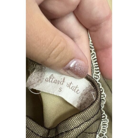 Black And Gold Altar’d State Dress Women’s Size Small Metallic Gold And Black - Picture 4 of 5